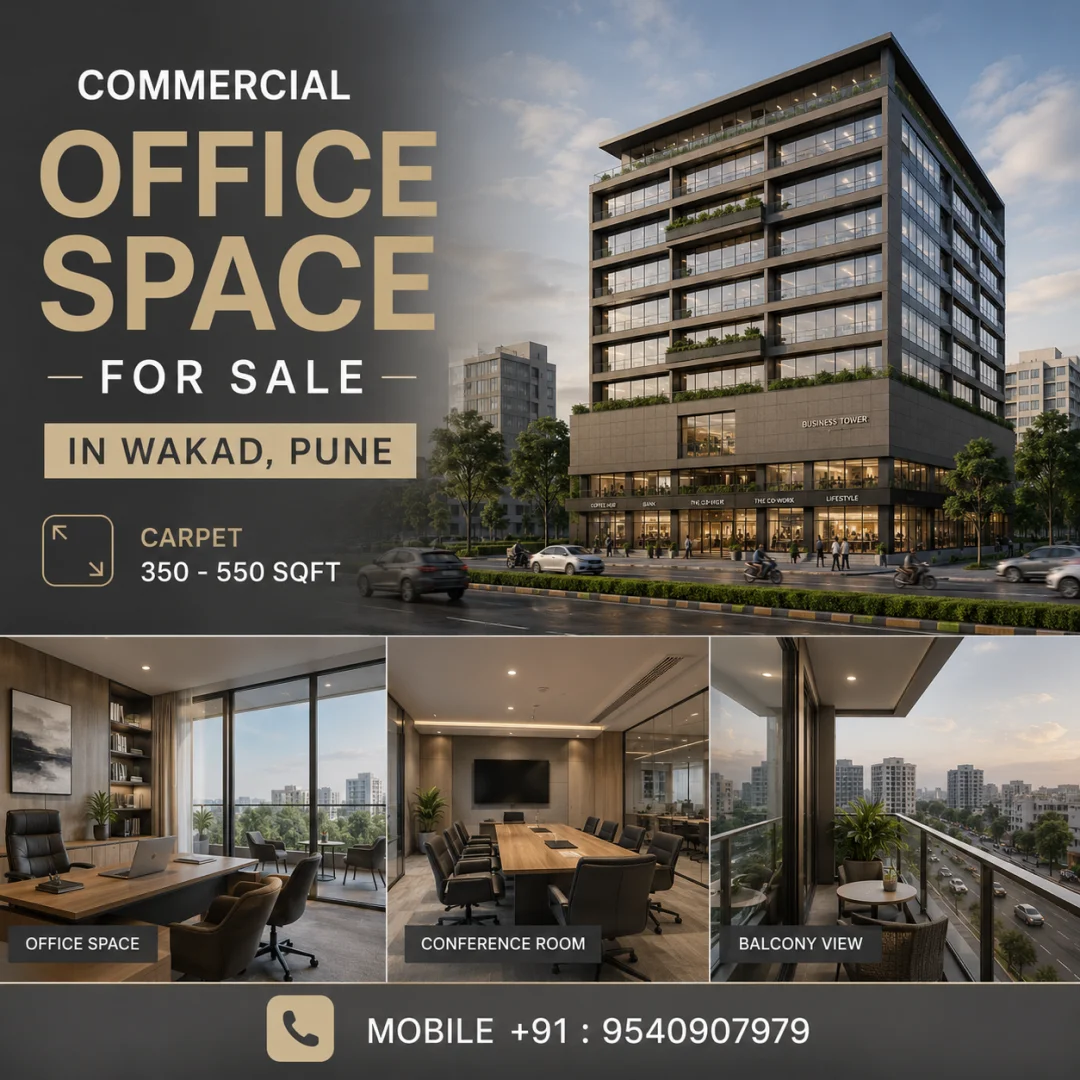 Office Space for sale in Wakad, Pune